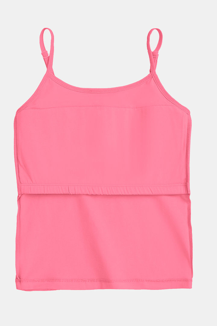 YouGotPlanB Girls Cotton Padded Camisole (Pack of 2) - Multicolor — image 4